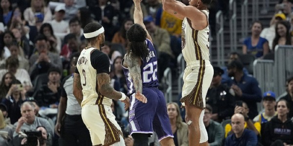 星空体育-库里扳平三分+波杰反超三分！勇士拒西部倒二逆转 终结4连败仍第十|斯蒂芬·库里|国王|休斯敦火箭队|NBA常规赛|金州勇士队_新浪体育_新浪新闻