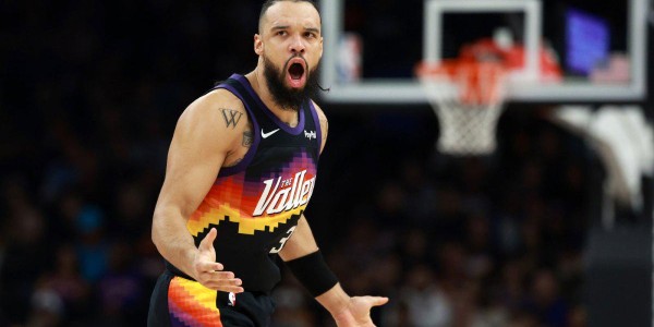 禁赛在即，太阳队狄龙·布鲁克斯因“个人犯规”判罚不满裁判